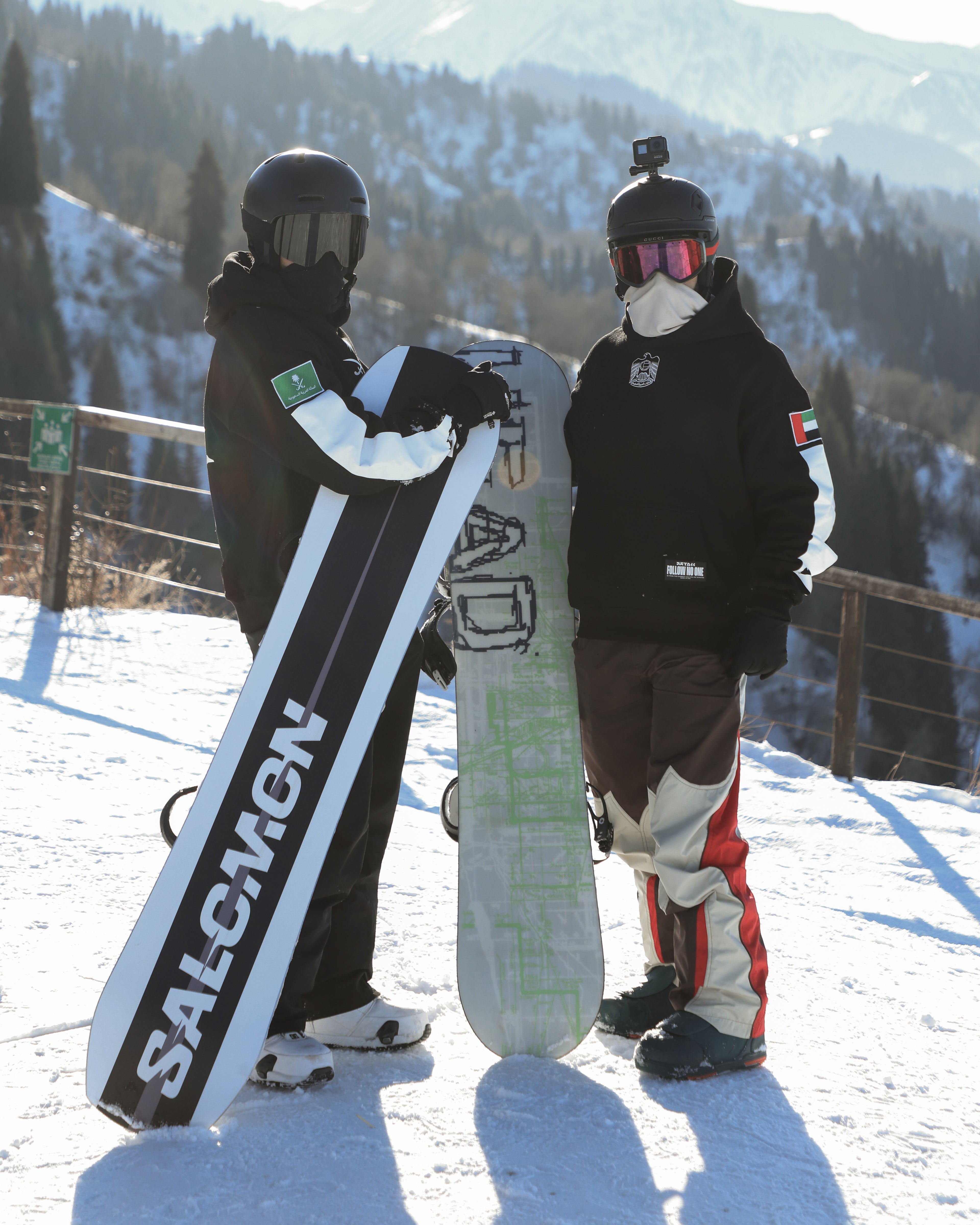 Saudi Emblem Oversized Drop Shoulder Hoodie