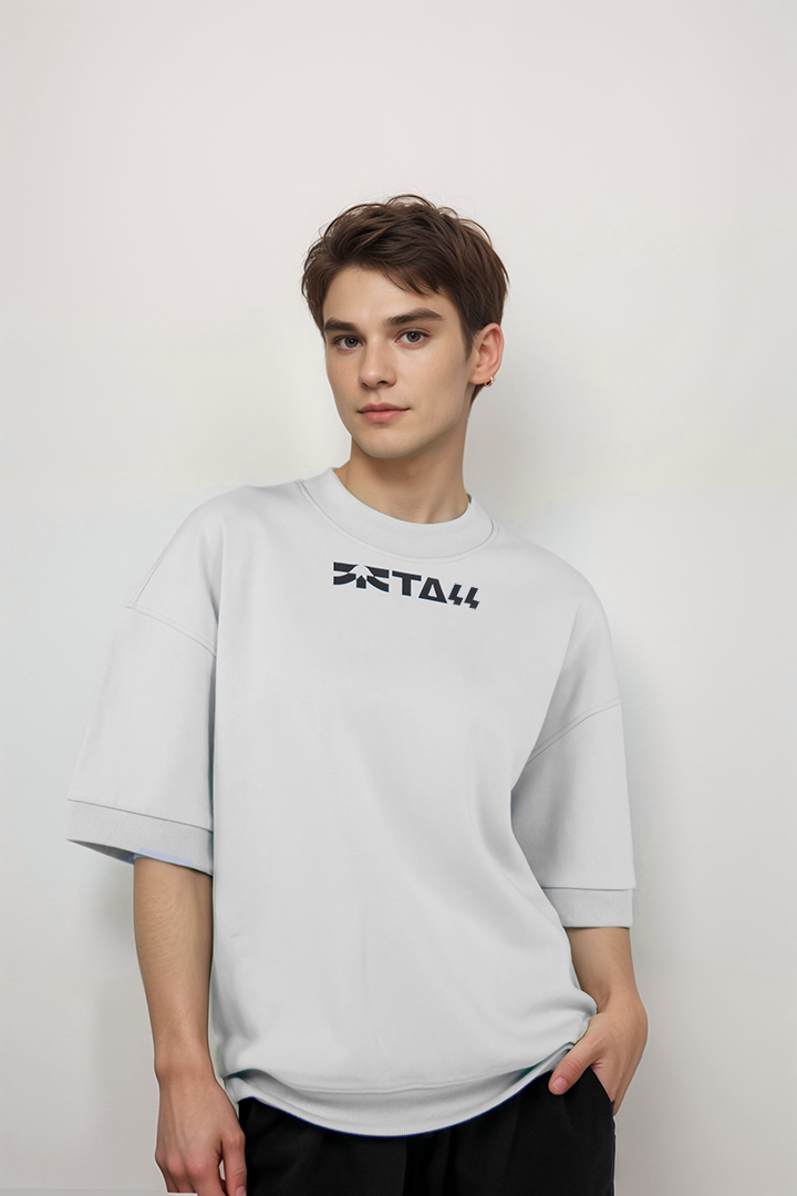 Summit Snow Oversized Crew Neck T-shirt Men