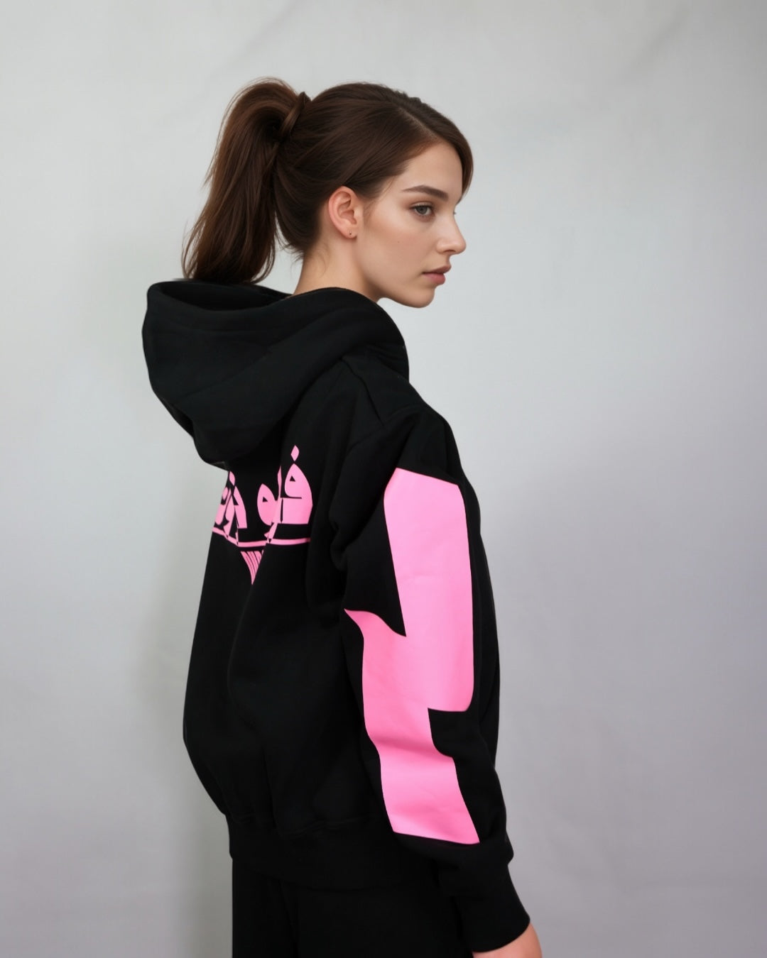 P!NK Oversized Drop Shoulder hoodie
